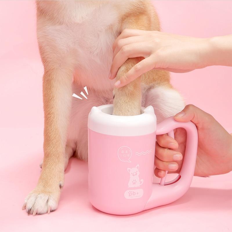 Pet Cat Dog Foot Clean Cup Cleaning Tool Silicone Washing Brush Paw Washer - Paw Pet