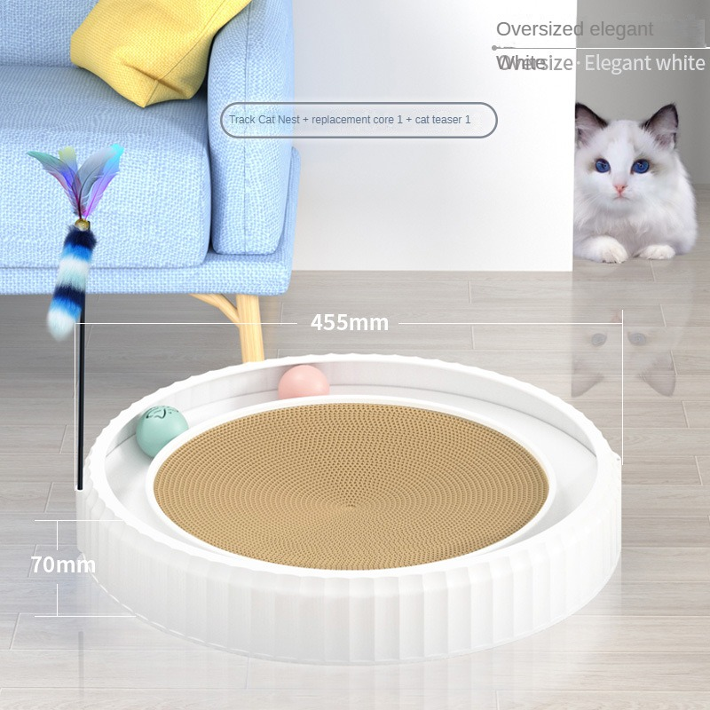 Non-flaking Corrugated Paper Wear-resistant Cat Scratching Board - Paw Pet