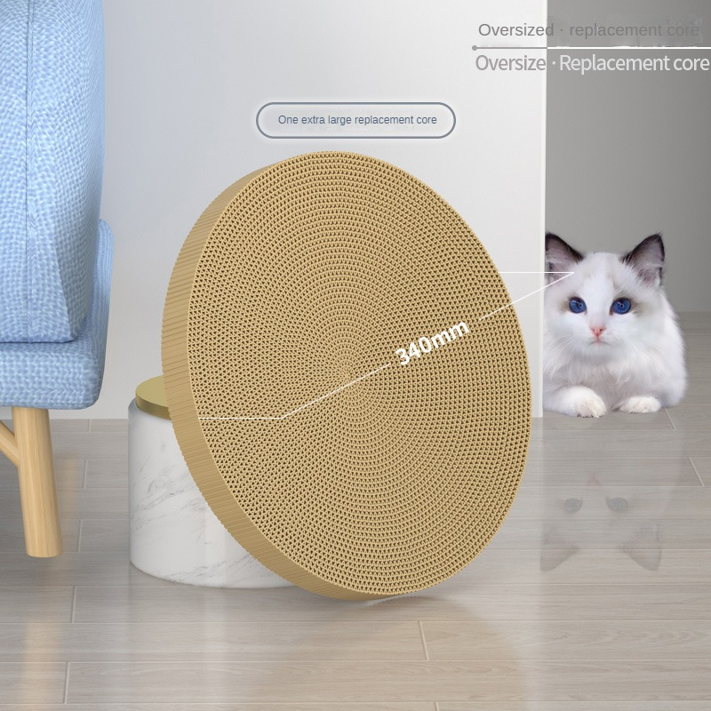 Non-flaking Corrugated Paper Wear-resistant Cat Scratching Board - Paw Pet