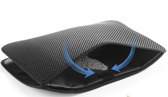 Waterproof Pet Cat Litter Mat EVA Double Layer Cat Litter Trapping Pet Litter Cat Mat Clean Pad Products For Cats Accessories - Paw Pet