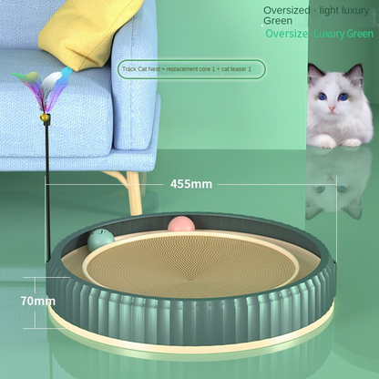 Non-flaking Corrugated Paper Wear-resistant Cat Scratching Board - Paw Pet