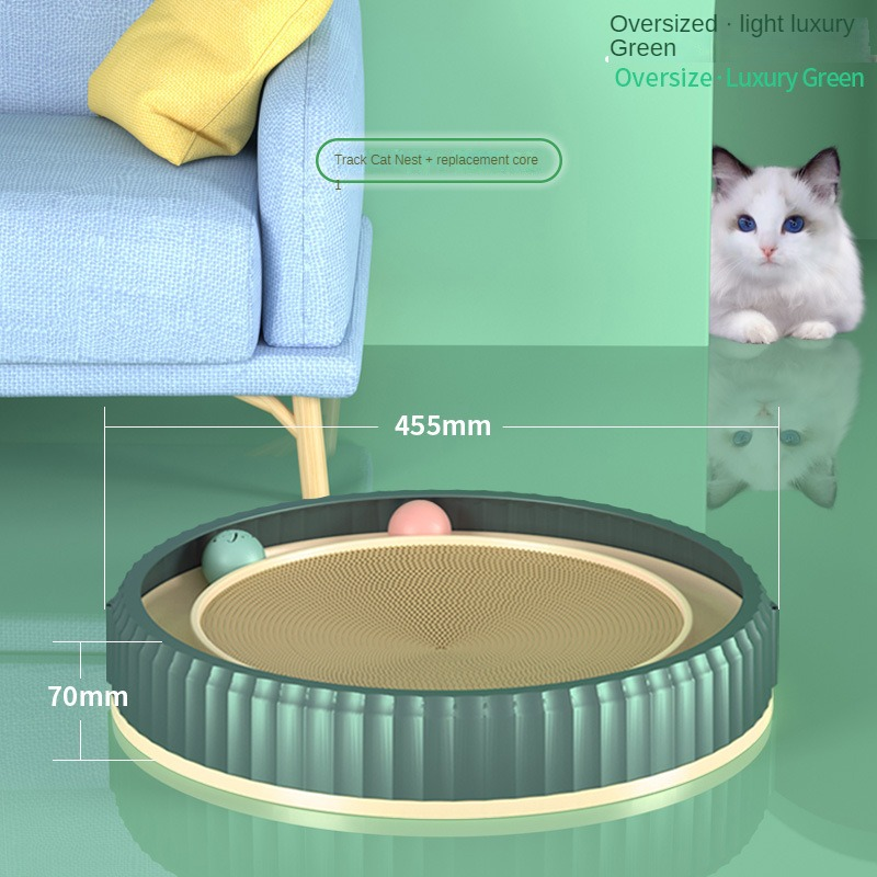 Non-flaking Corrugated Paper Wear-resistant Cat Scratching Board - Paw Pet