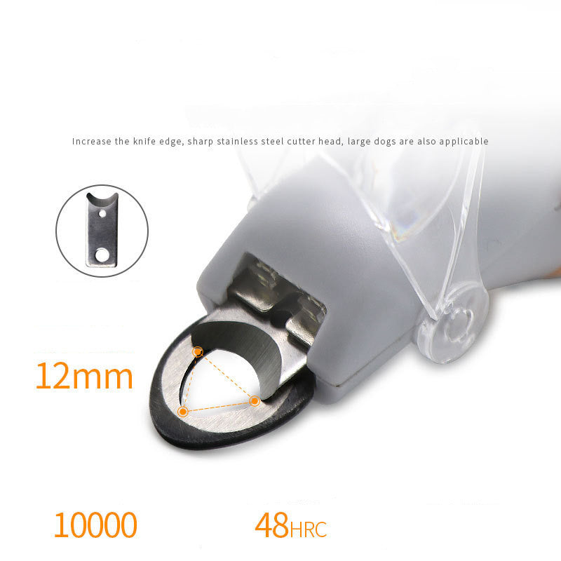 LED light glow pet nail clippers - Paw Pet