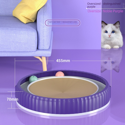 Non-flaking Corrugated Paper Wear-resistant Cat Scratching Board - Paw Pet