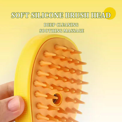 Pet Electric Spray Massage Comb Steam Brush - Paw Pet