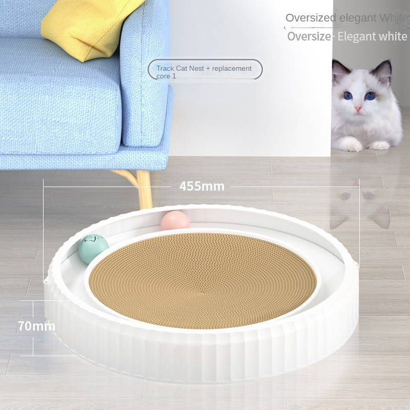 Non-flaking Corrugated Paper Wear-resistant Cat Scratching Board - Paw Pet
